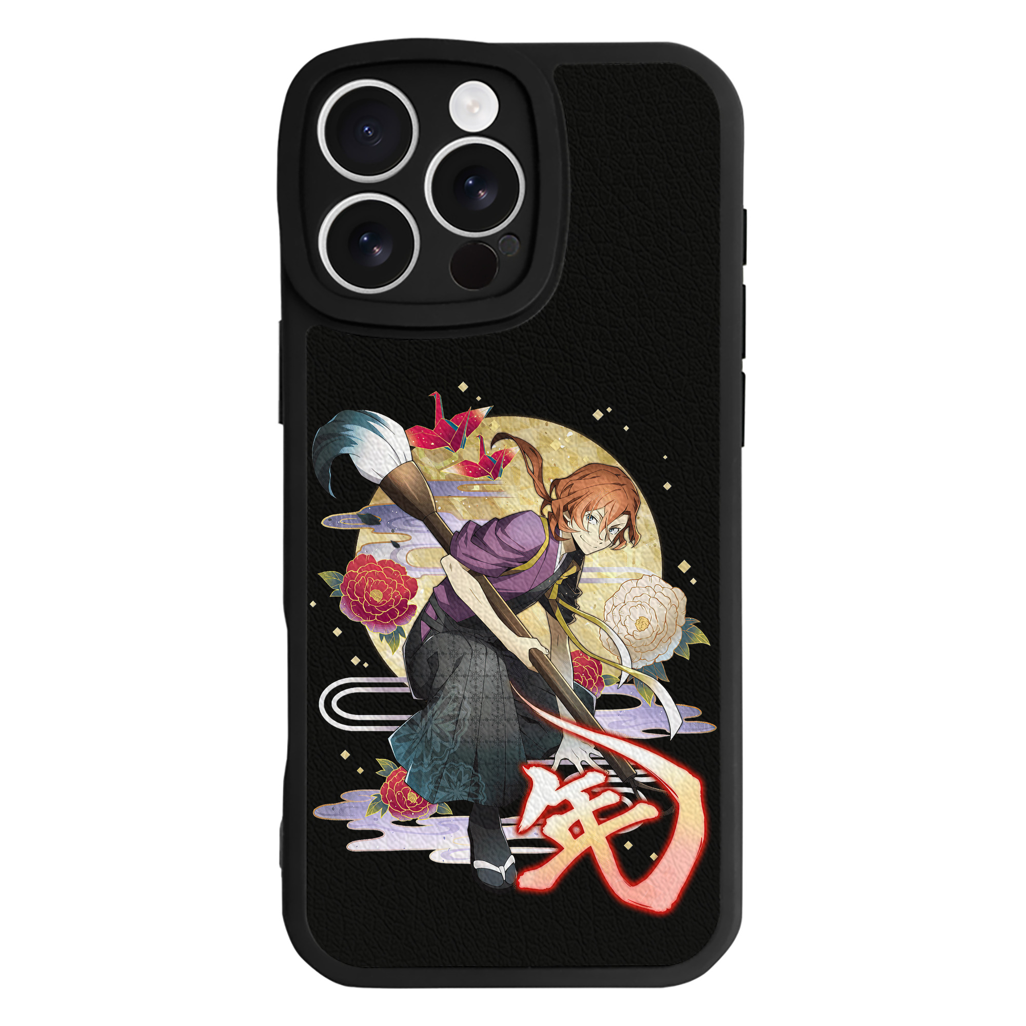 （画像用） 文豪ストレイドッグス Bungo Stray Dogs 【iPhone 16シリーズ対応】シリコンスマホケース（レザー調） 材質：シリコン